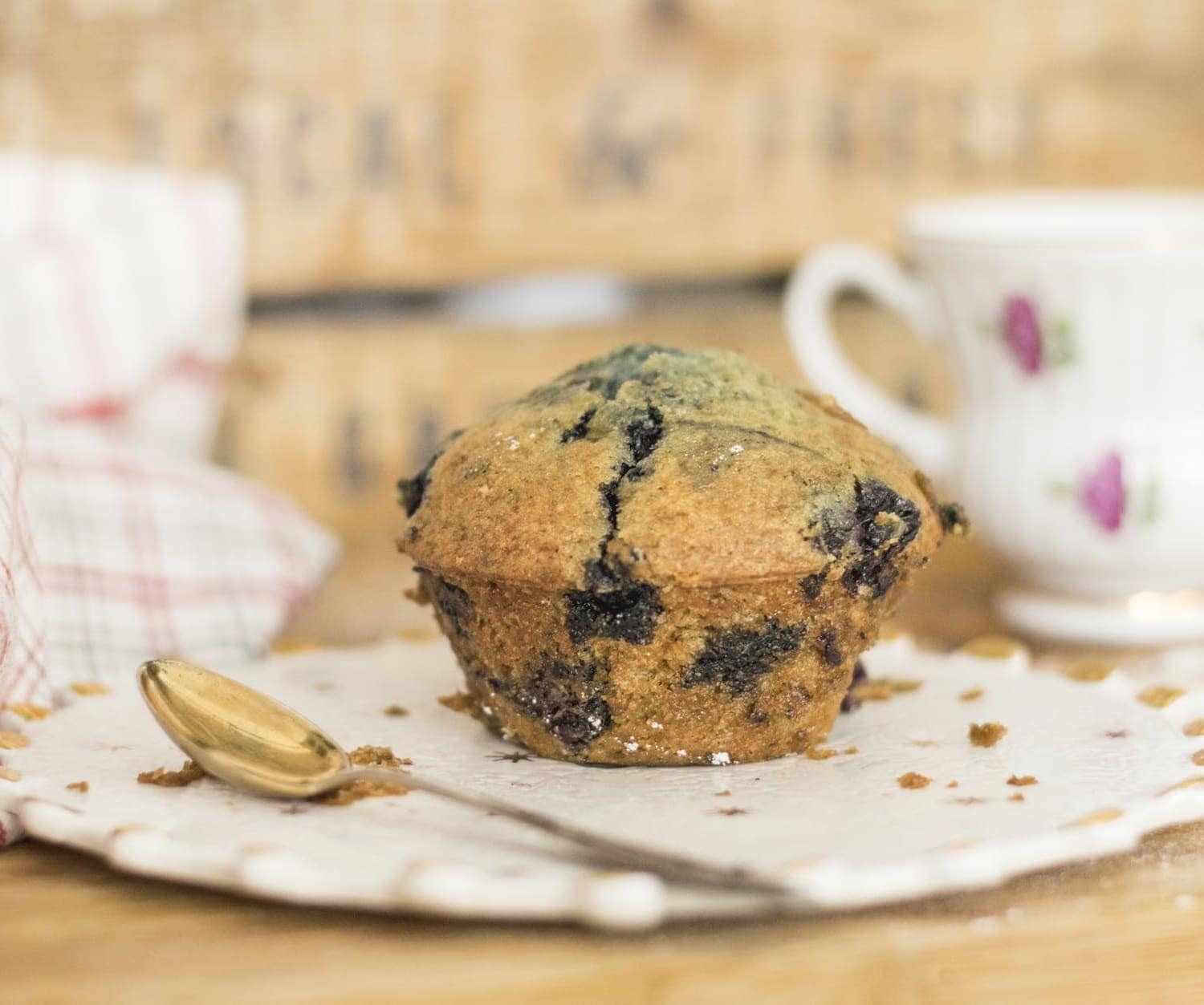 Low Histamine Cassava Flour Blueberry Muffins