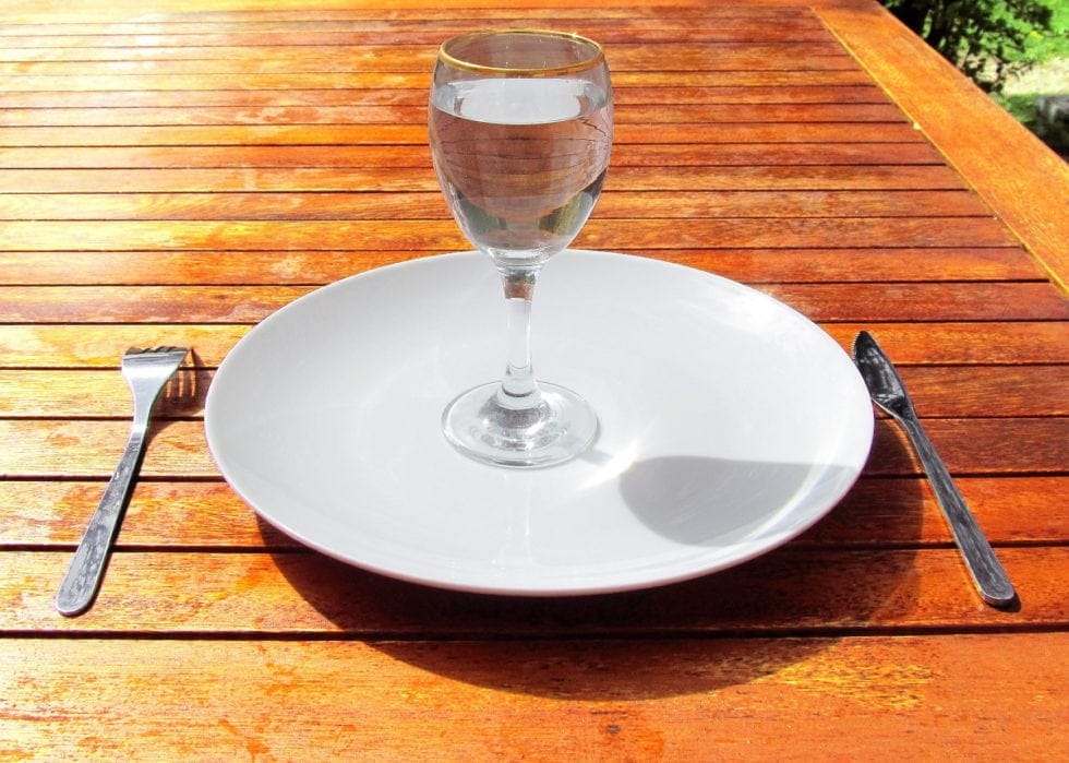 empty plate