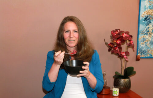 Beth eating a mast cell activation syndrome diet