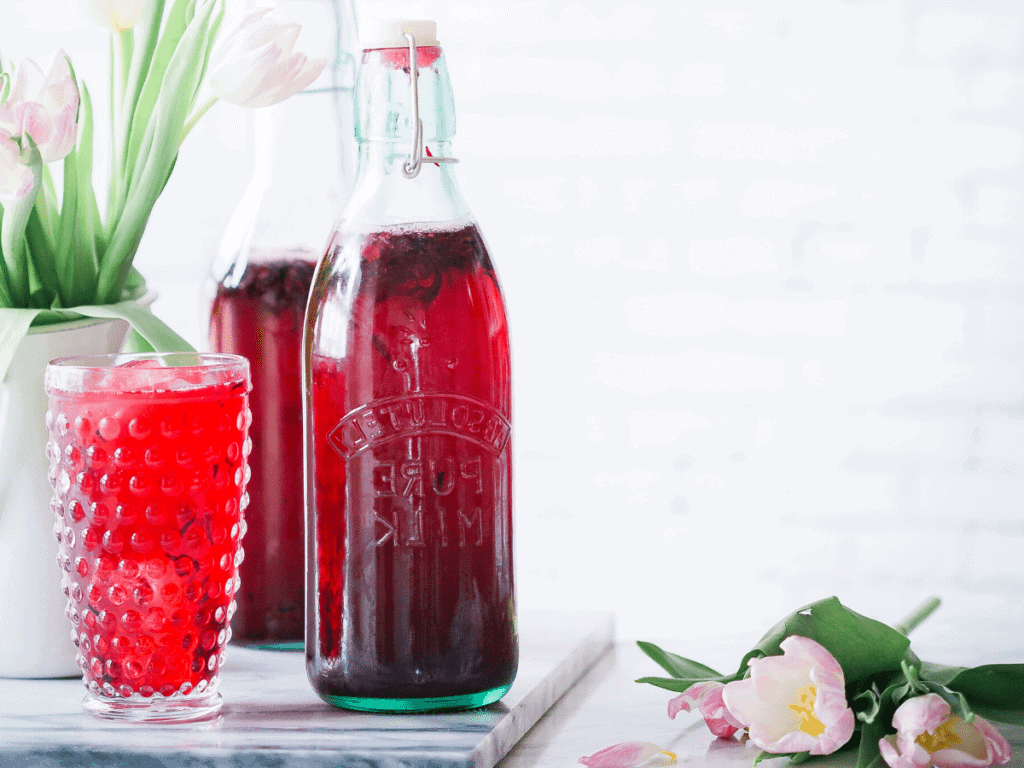 Low Histamine Iced Hibiscus Tea