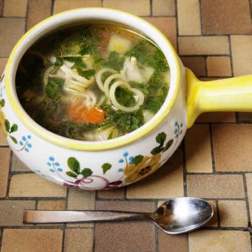 low FODMAP soup recipe, low histamine soup