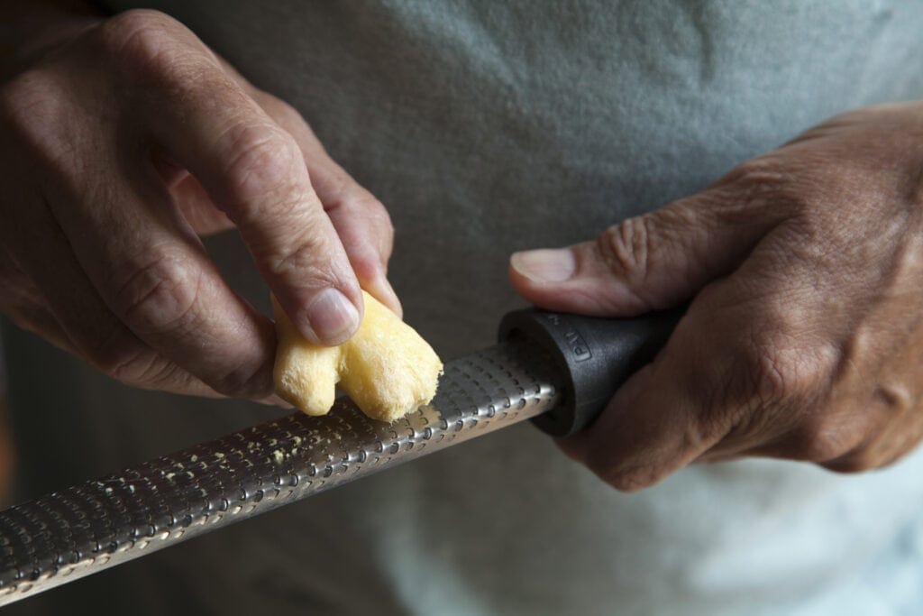 Grating Ginger