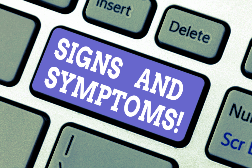 Signs and Symptoms on keyboard
