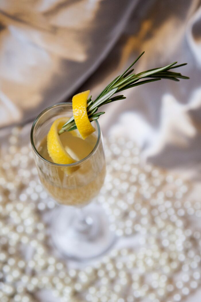 Lower Histamine Elderflower Sparkling Wine Cocktail (plus Mocktail