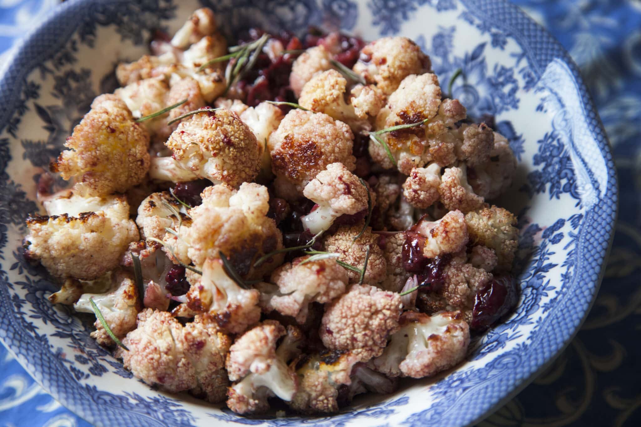 Low Histamine Roasted Cauliflower with Cherries and Pecans Recipe (also Low Lectin, Lower