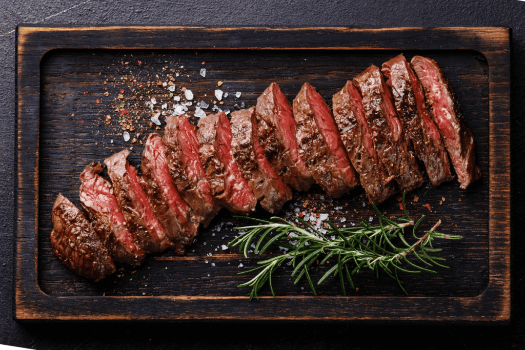 chopped meat