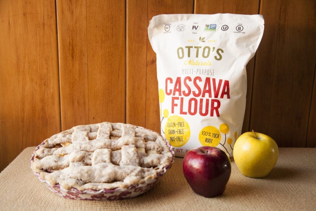 cassava flour for apple pie