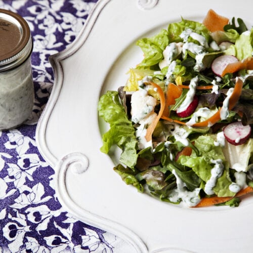 ranch-inspired low histamine salad dressing