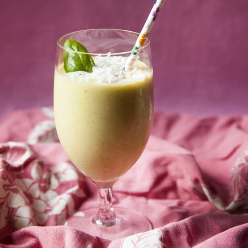 mango basil low histamine smoothie