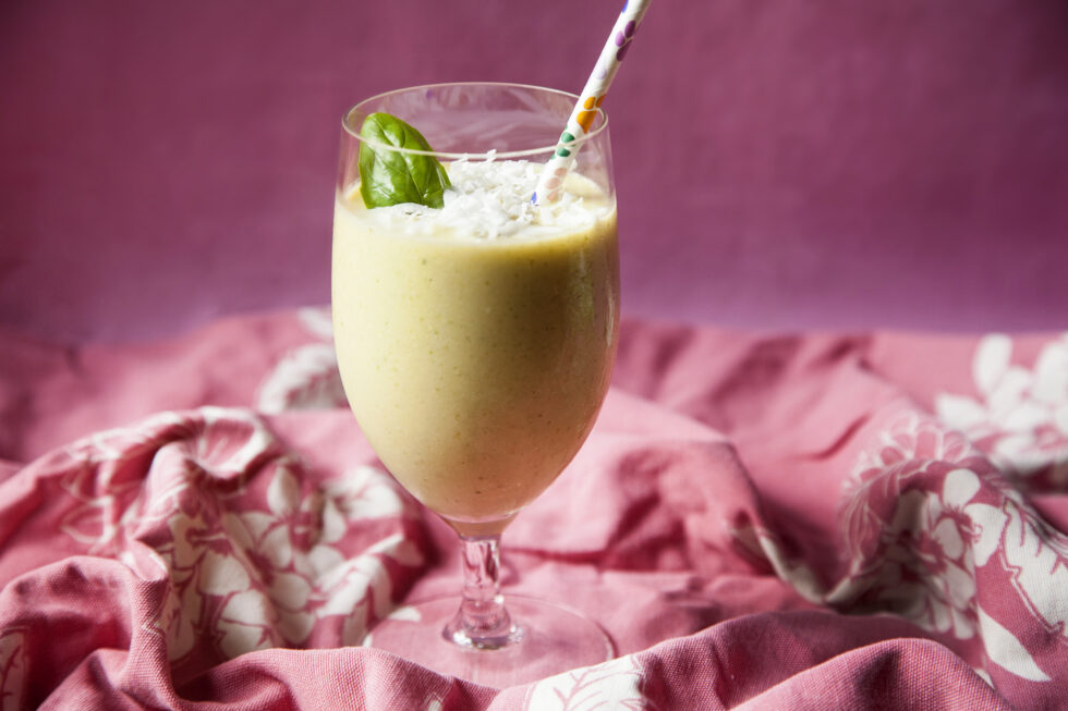 mango basil low histamine smoothie