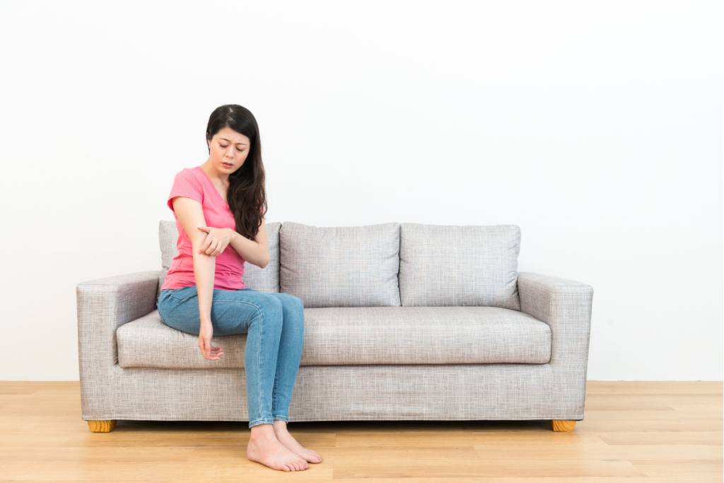 woman with histamine intolerance