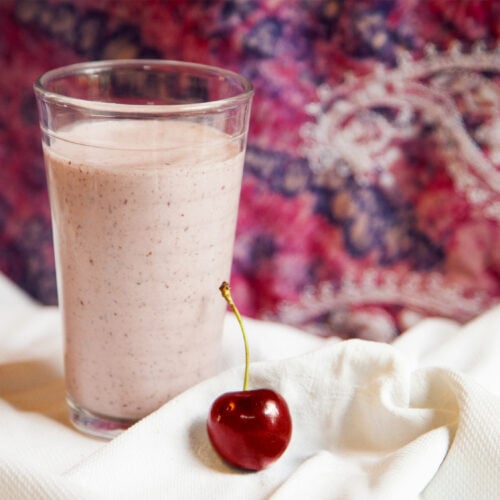 Low Histamine Cherry Smoothie Recipe (Also Low Oxalate and Low Lectin)