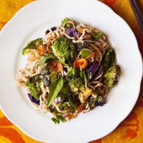 healthy pad thai recipe, vegetable pad thai recipe