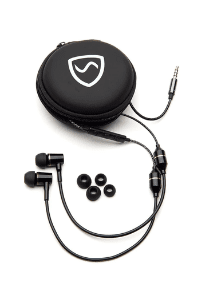 shield your body air tube ear bud headphones