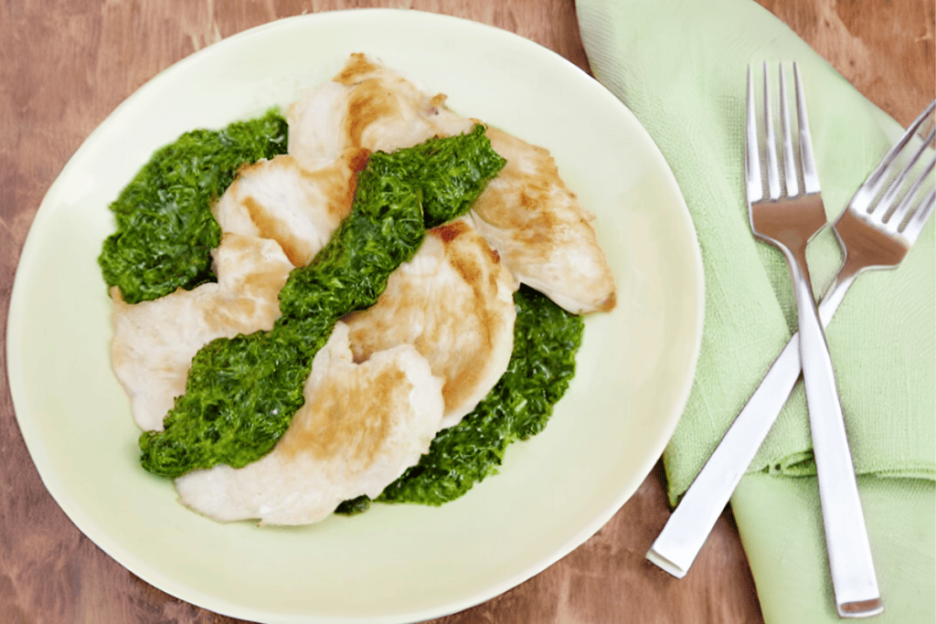 Chicken with Green Sauce