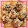 Chicken Meatballs & Gravy