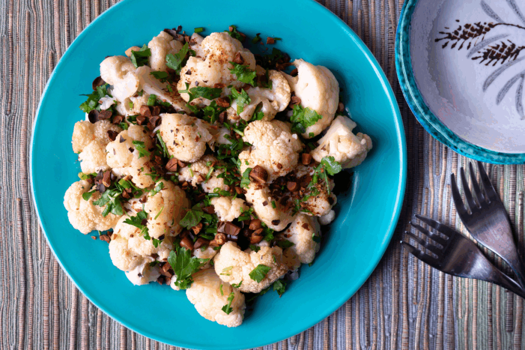 Sesame Cauliflower