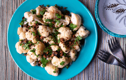 Sesame Cauliflower