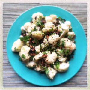 sesame cauliflower