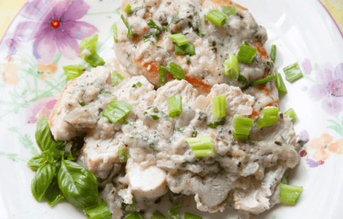 Low Histamine Sauce for Chicken with Coconut Cream