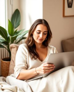 Woman Learning
